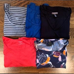 Lot of Spring/Summer Maternity Tanks/Tops - Size L